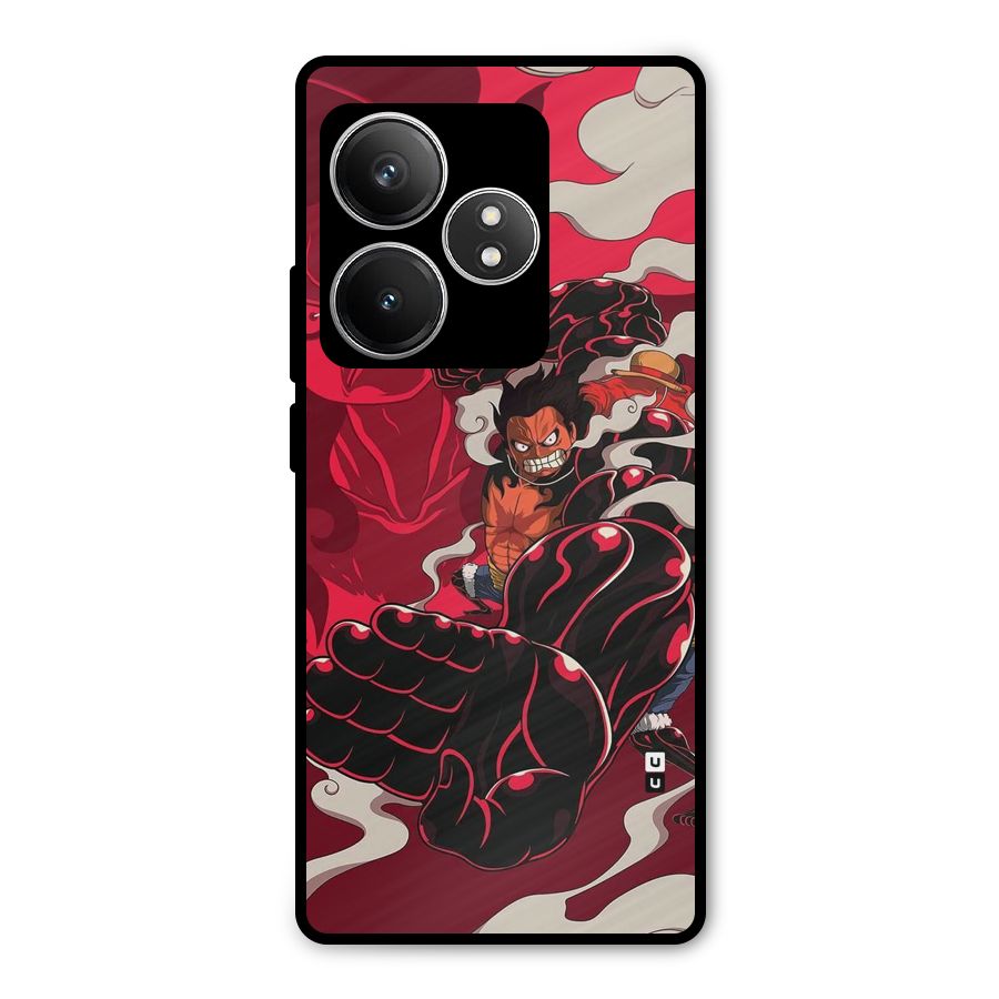 Luffy Gear Fourth Metal Back Case for Realme GT 6T