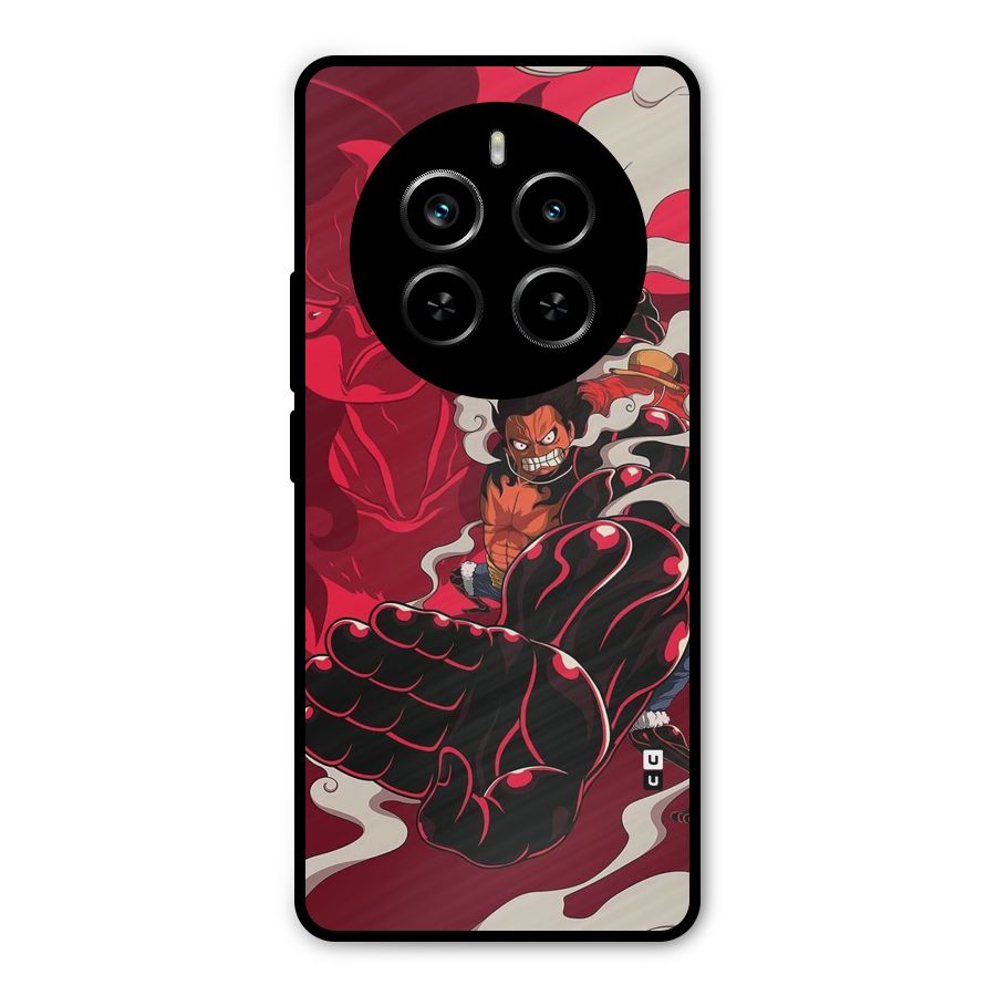 Luffy Gear Fourth Metal Back Case for Realme P1 Pro
