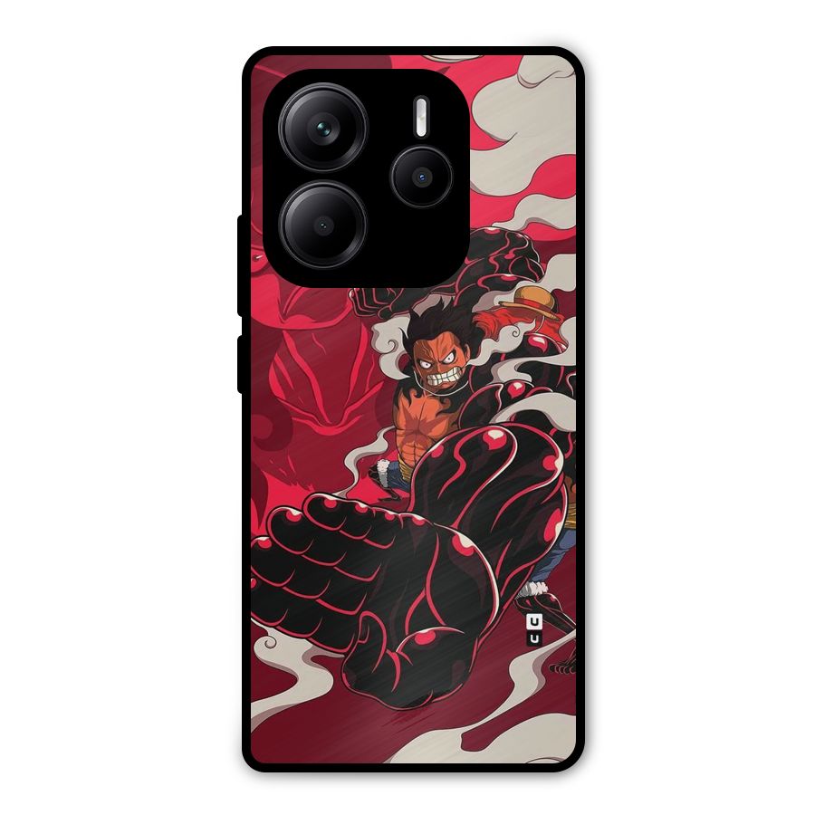 Luffy Gear Fourth Metal Back Case for Redmi Note 14 5G