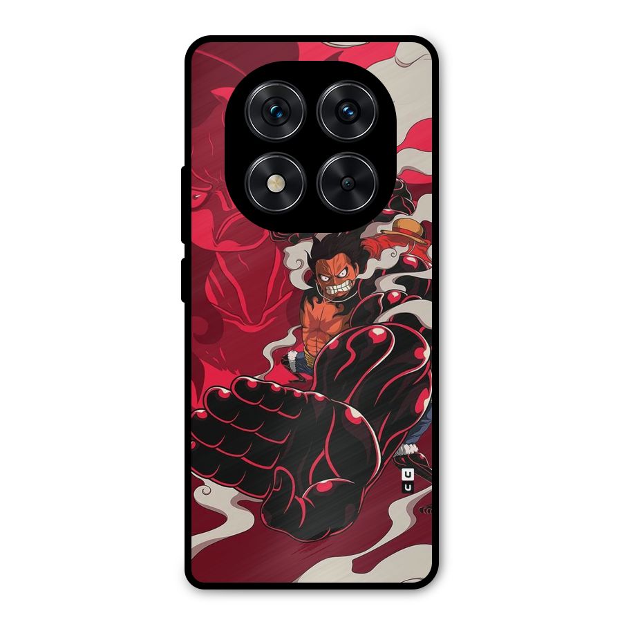 Luffy Gear Fourth Metal Back Case for Redmi Note 14 Pro 5G
