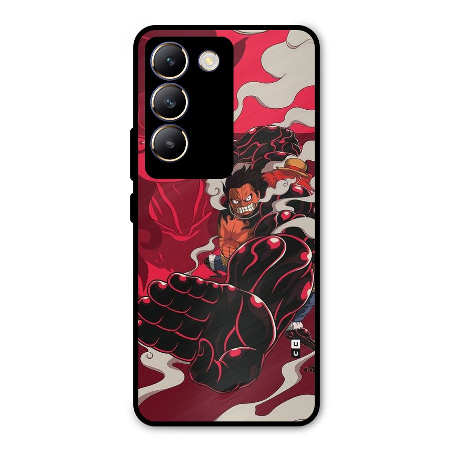 Luffy Gear Fourth Metal Back Case for Vivo T3 5G