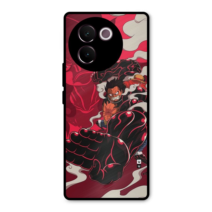 Luffy Gear Fourth Metal Back Case for Vivo V30e
