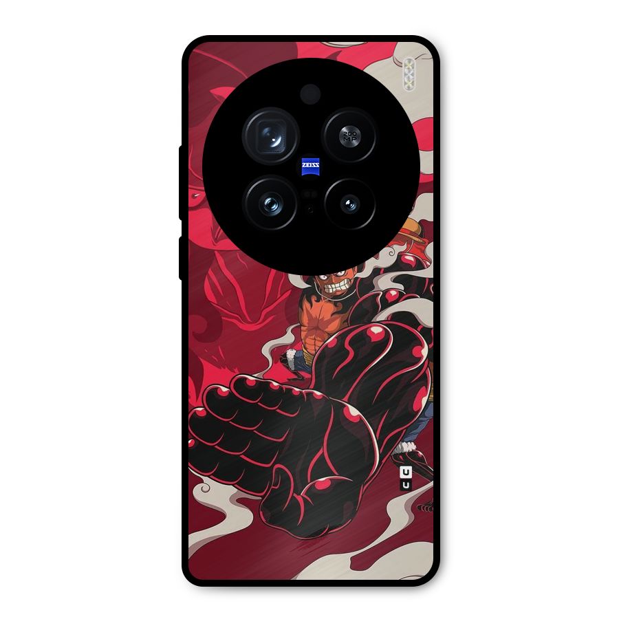 Luffy Gear Fourth Metal Back Case for Vivo X200 Pro