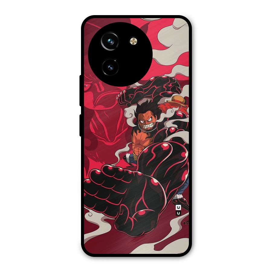Luffy Gear Fourth Metal Back Case for Vivo Y200i