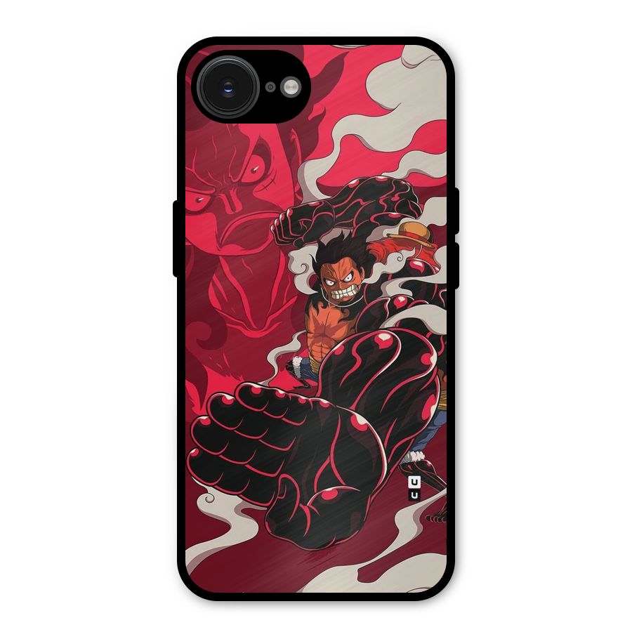 Luffy Gear Fourth Metal Back Case for iPhone 16e