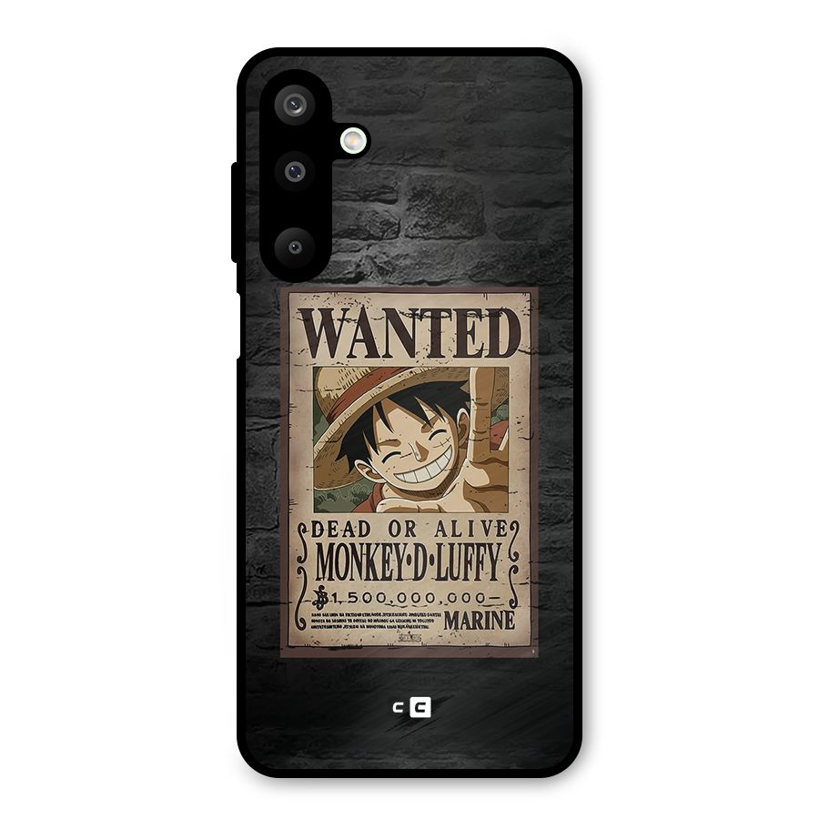 Luffy Wanted Metal Back Case for Galaxy M16