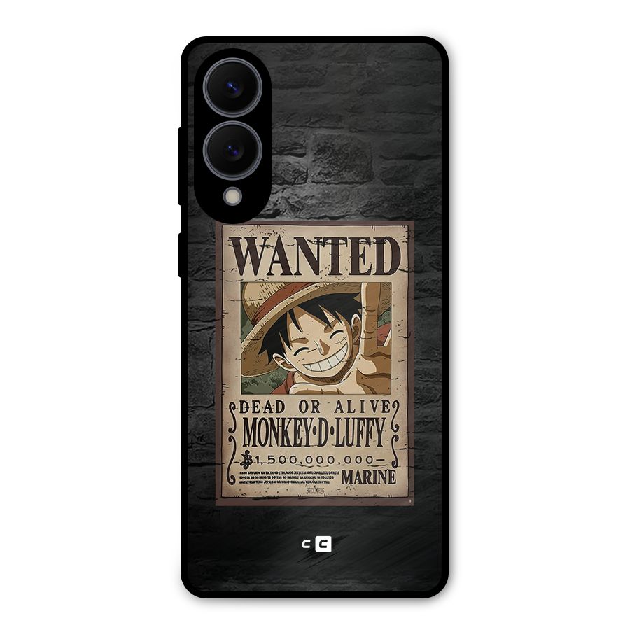 Luffy Wanted Metal Back Case for Galaxy S25 Edge