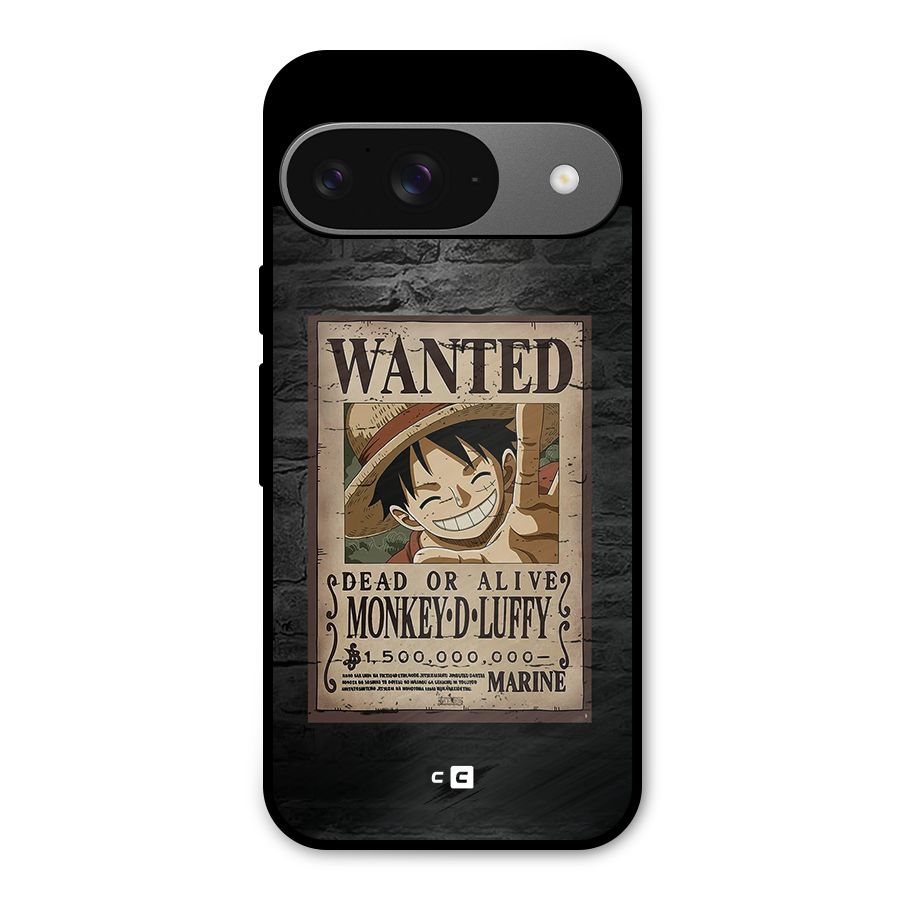 Luffy Wanted Metal Back Case for Google Pixel 9