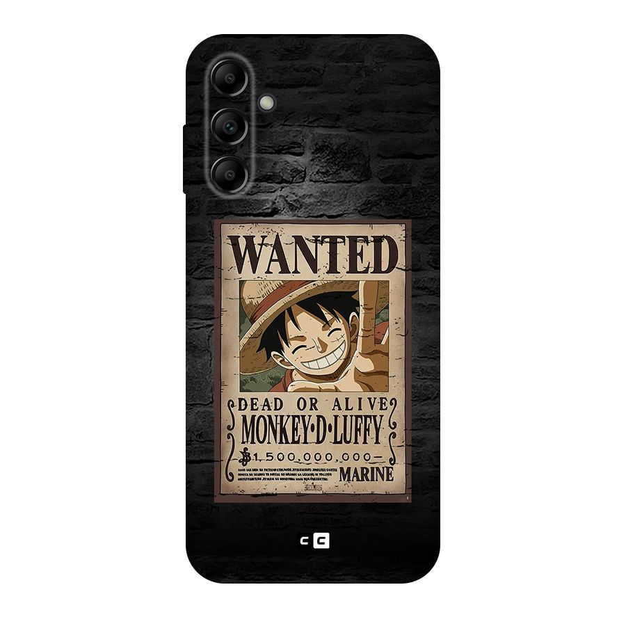 Luffy Wanted Original Polycarbonate Back Case for Galaxy A14 5G
