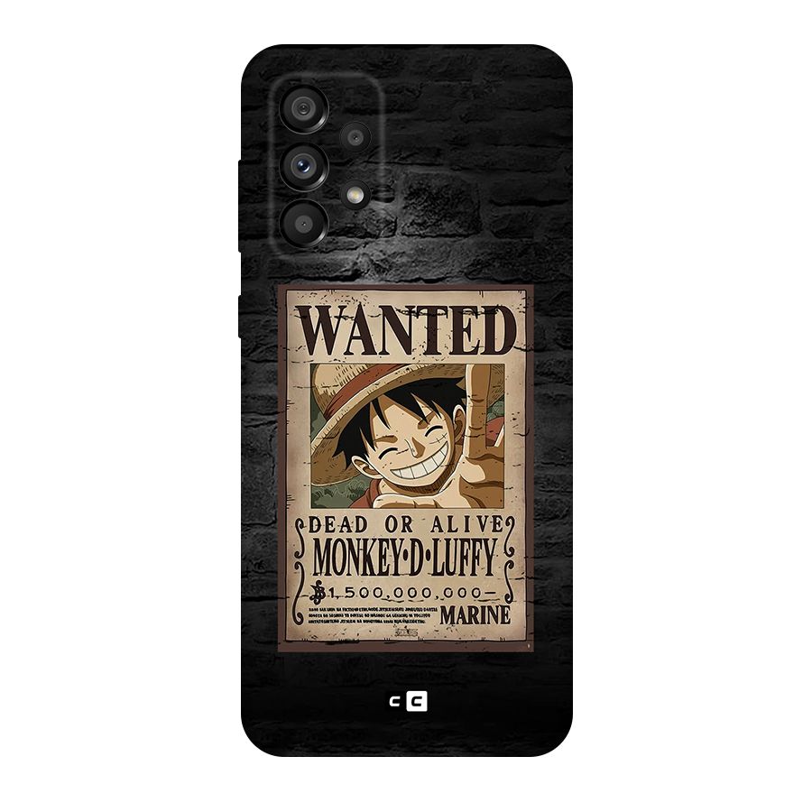 Luffy Wanted Original Polycarbonate Back Case for Galaxy A73 5G