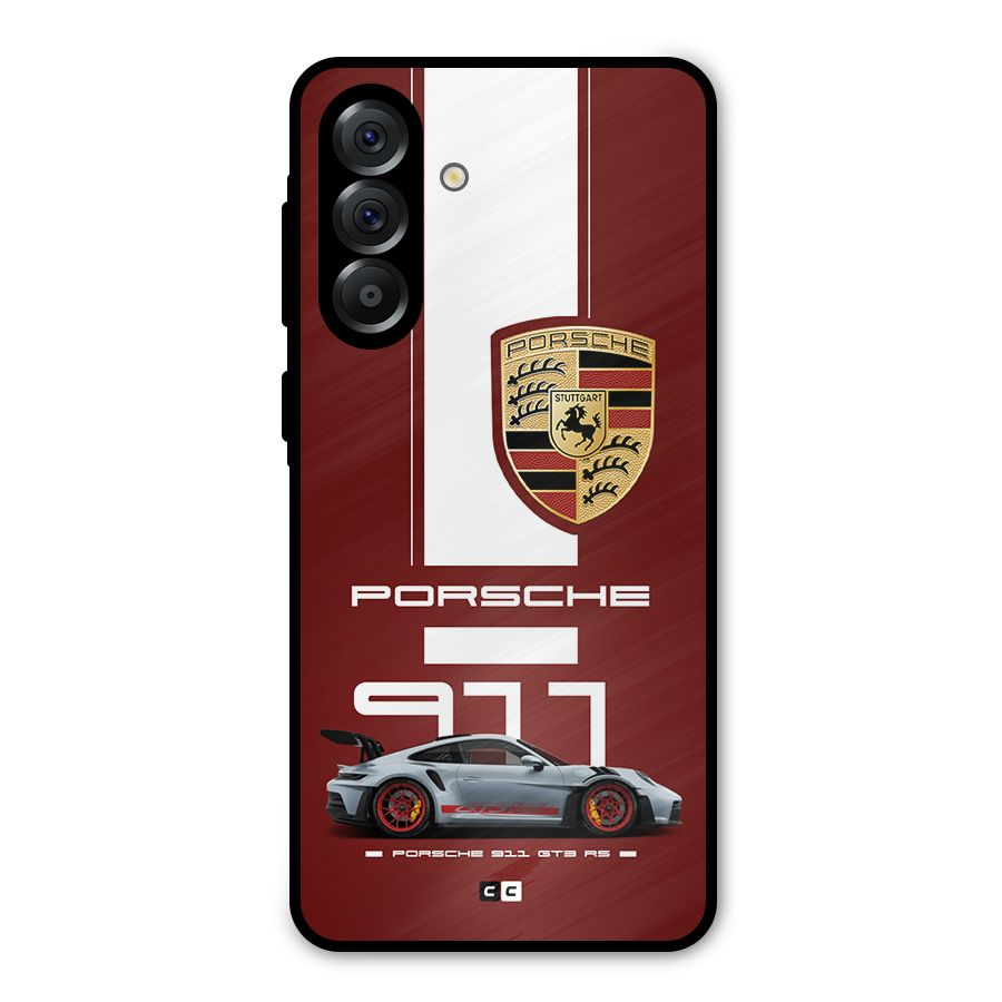 Luxe Supercar Metal Back Case for Galaxy A36
