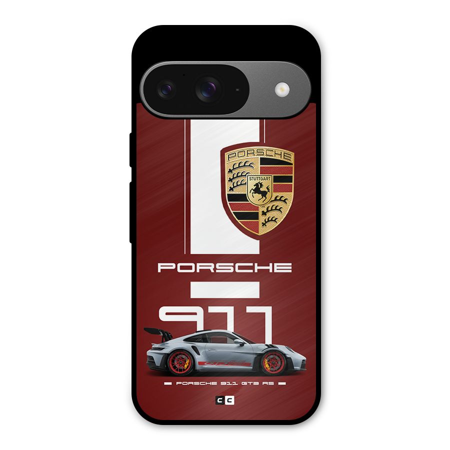 Luxe Supercar Metal Back Case for Google Pixel 9