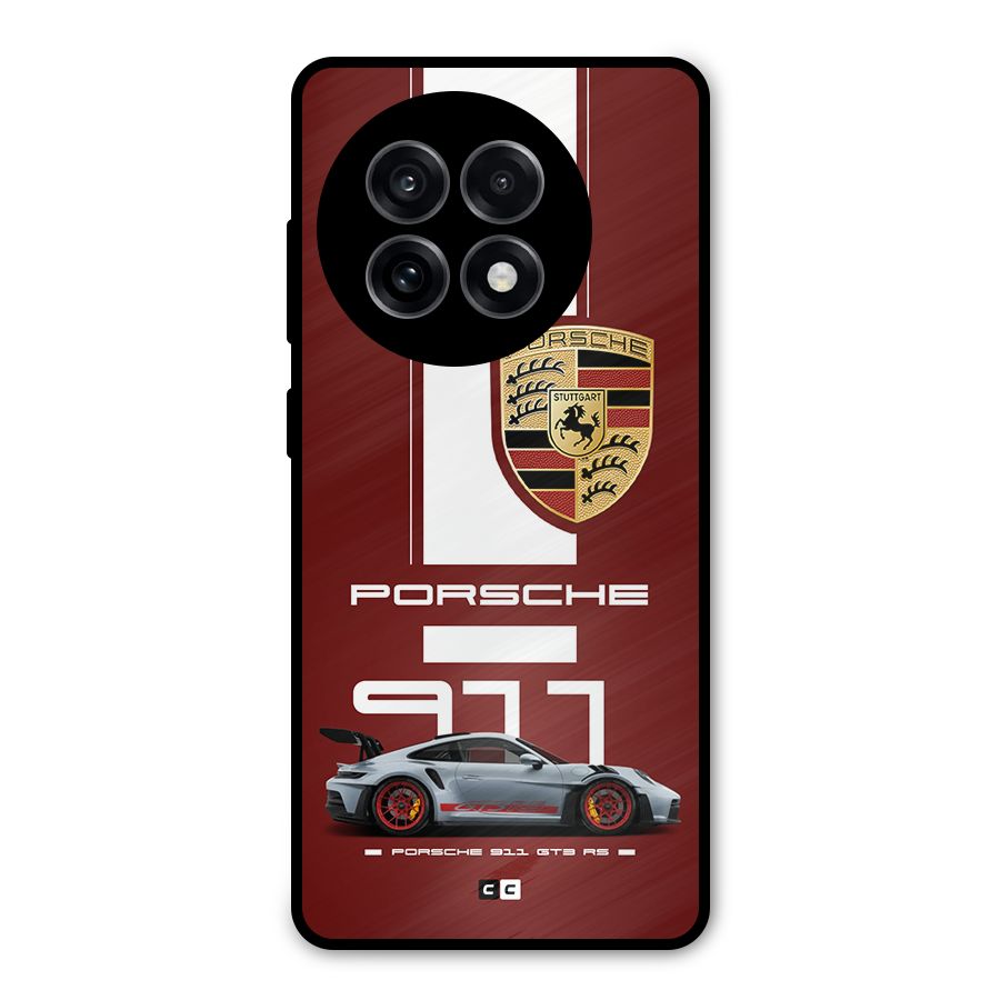 Luxe Supercar Metal Back Case for OnePlus 13R