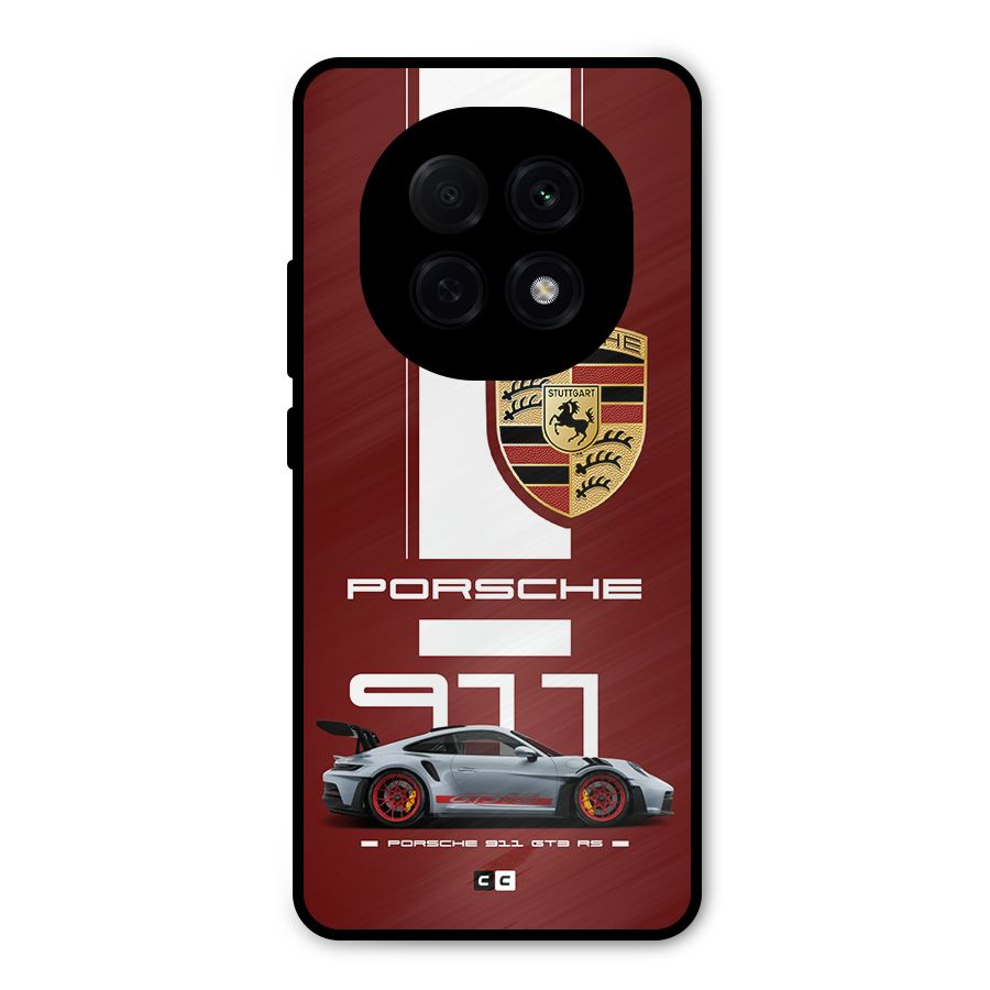 Luxe Supercar Metal Back Case for Oppo F29 Pro