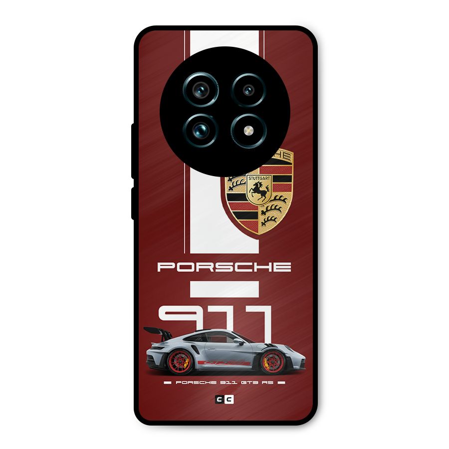 Luxe Supercar Metal Back Case for Realme 13 Pro Plus