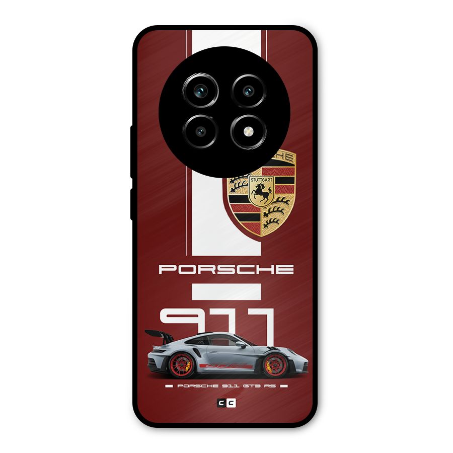 Luxe Supercar Metal Back Case for Realme 14 Pro Lite