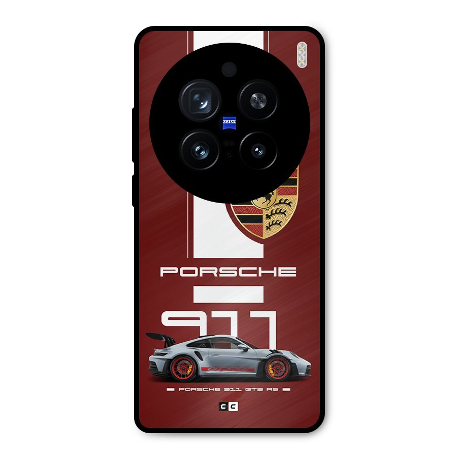 Luxe Supercar Metal Back Case for Vivo X200 Pro