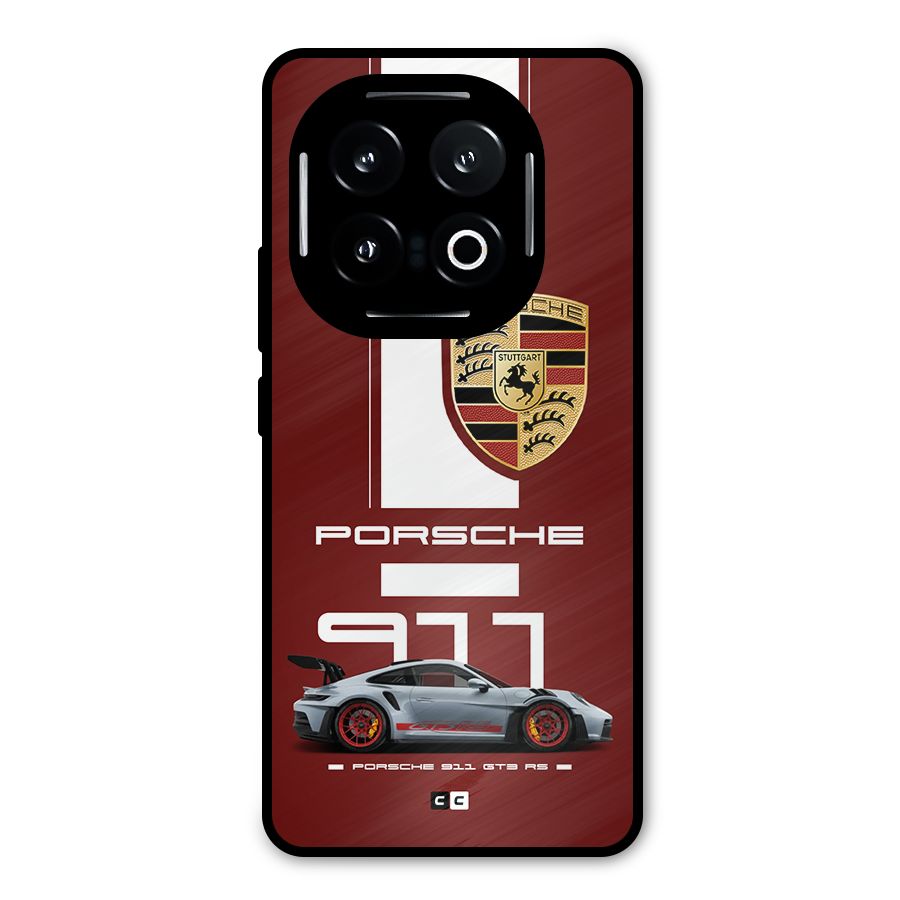 Luxe Supercar Metal Back Case for iQOO 13