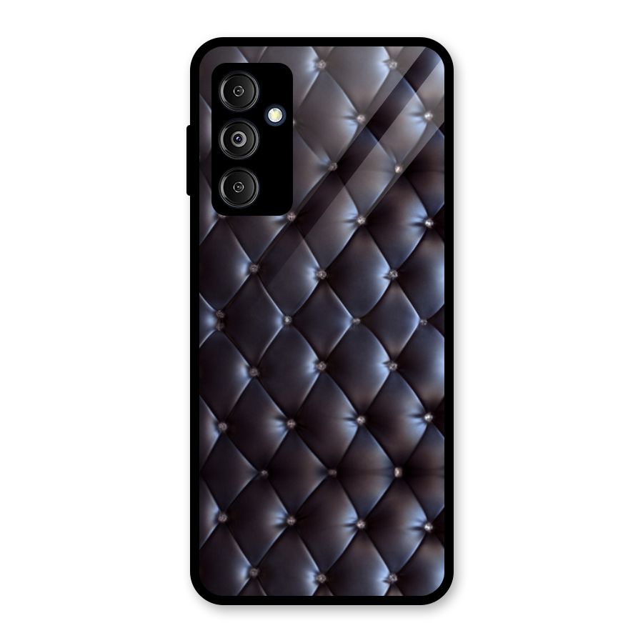 Luxury Pattern Glass Back Case for Galaxy M14 5G