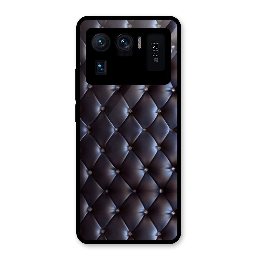 Luxury Pattern Glass Back Case for Mi 11 Ultra