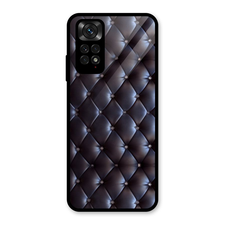 Luxury Pattern Glass Back Case for Redmi Note 11S