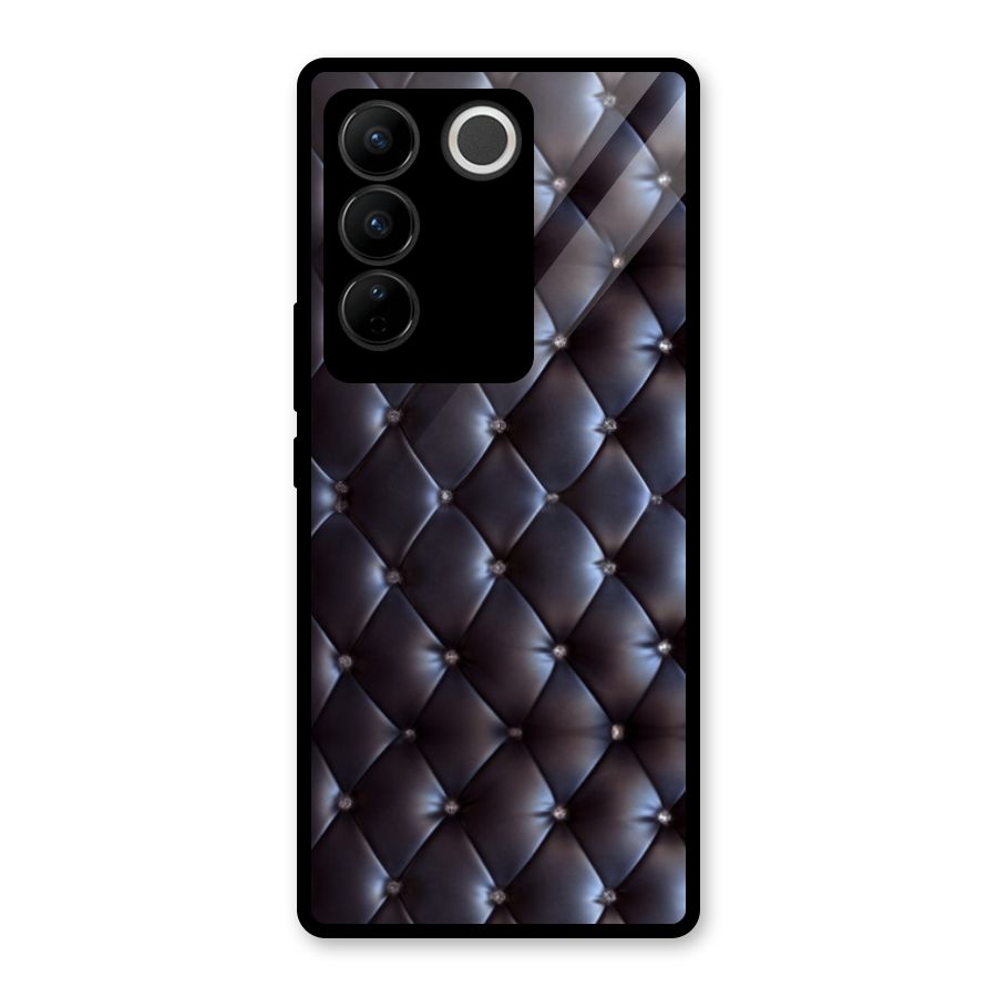 Luxury Pattern Glass Back Case for Vivo V27