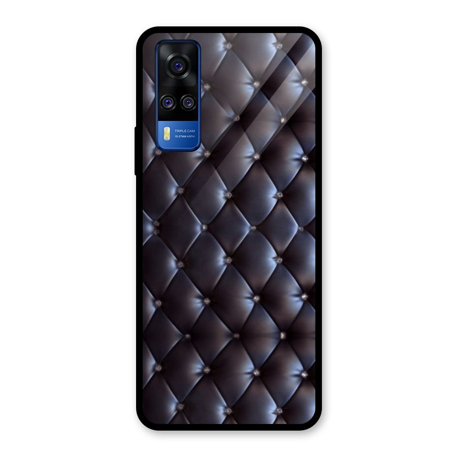 Luxury Pattern Glass Back Case for Vivo Y31