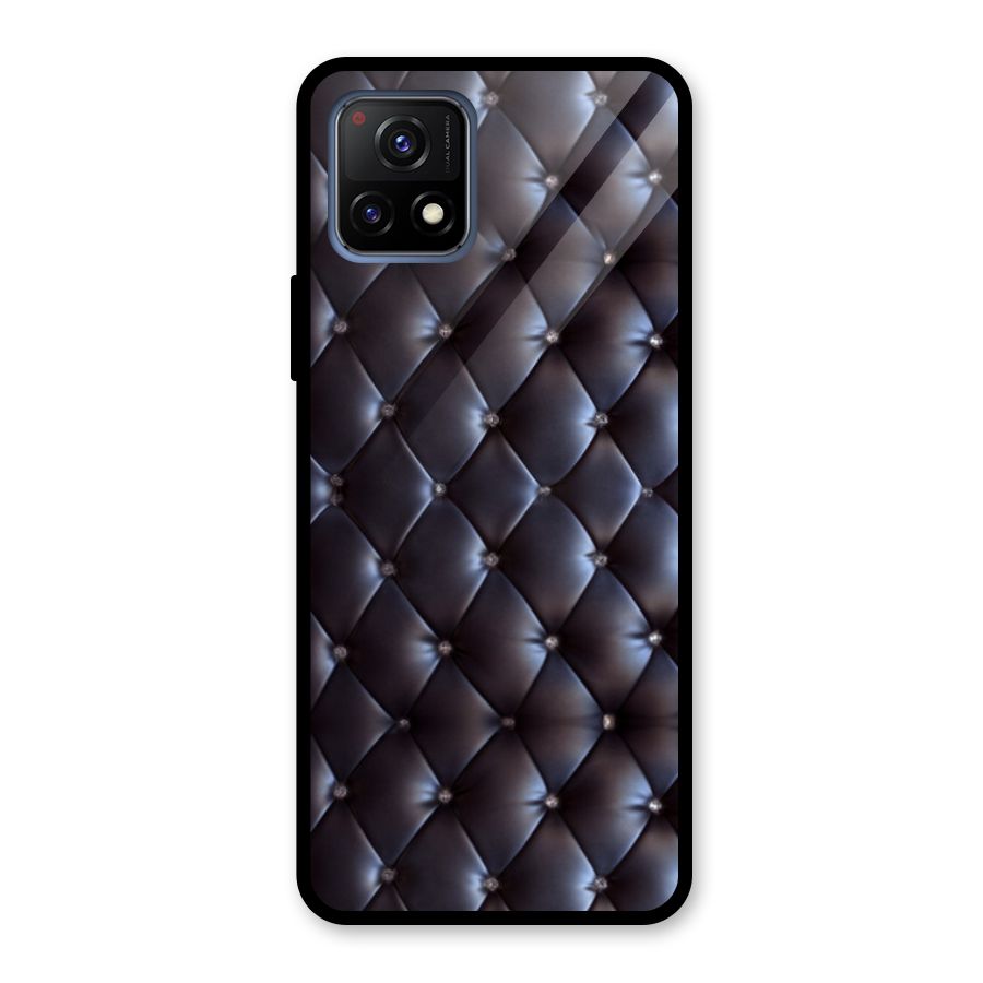 Luxury Pattern Glass Back Case for Vivo Y72 5G