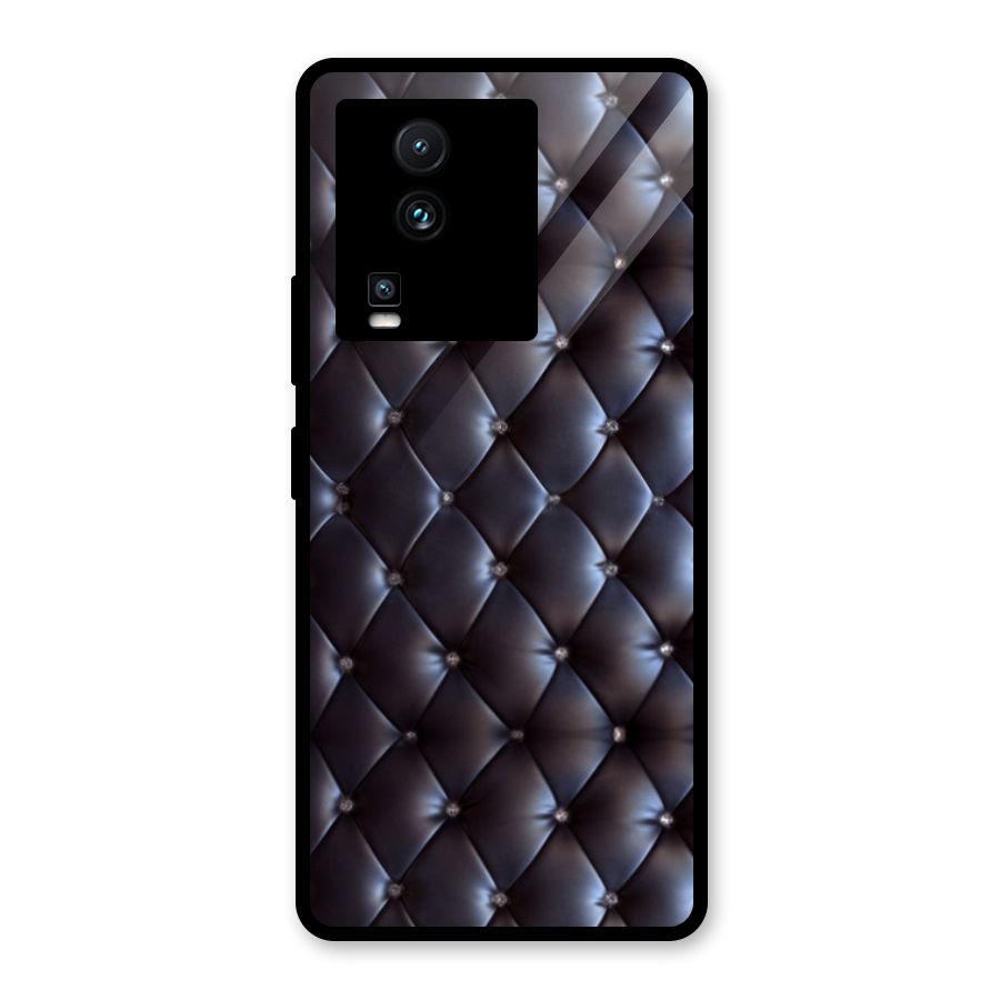 Luxury Pattern Glass Back Case for Vivo iQOO Neo 7 Pro
