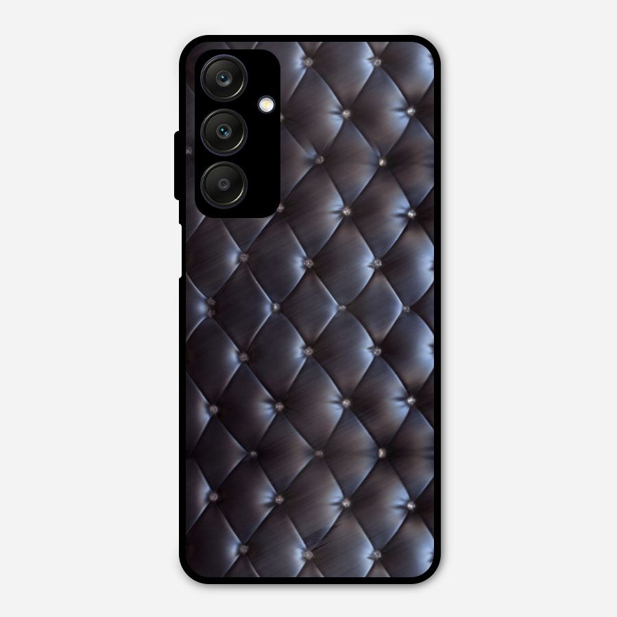 Luxury Pattern Metal Back Case for Galaxy A25 5G