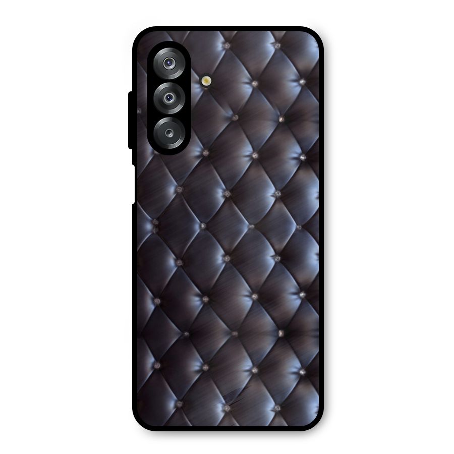 Luxury Pattern Metal Back Case for Galaxy A26