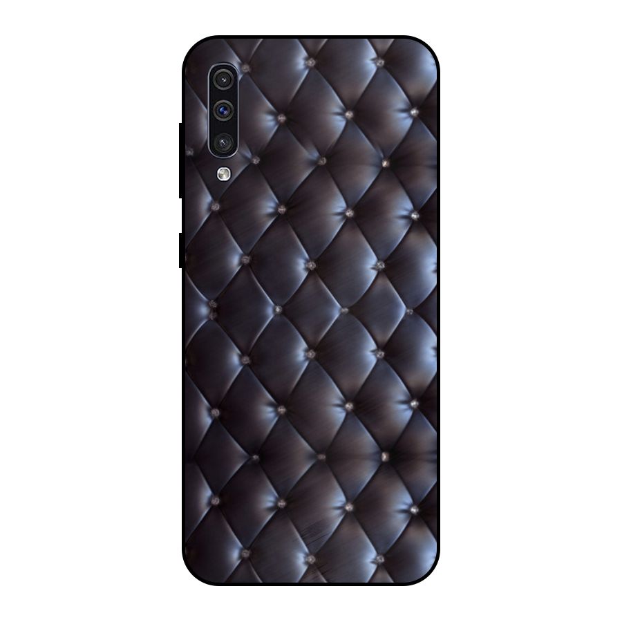 Luxury Pattern Metal Back Case for Galaxy A30s