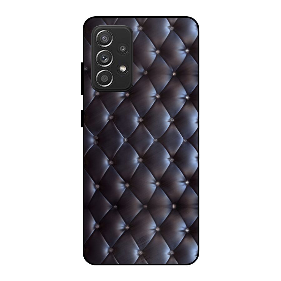 Luxury Pattern Metal Back Case for Galaxy A52s 5G