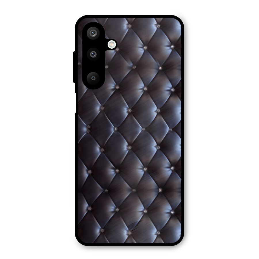 Luxury Pattern Metal Back Case for Galaxy M16