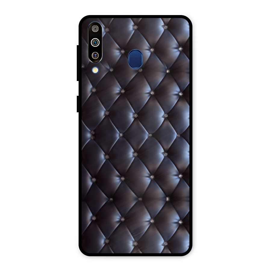 Luxury Pattern Metal Back Case for Galaxy M30