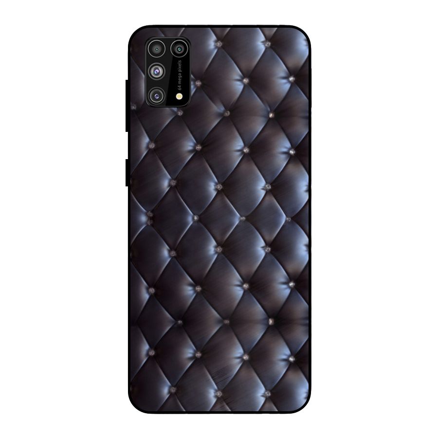 Luxury Pattern Metal Back Case for Galaxy M31
