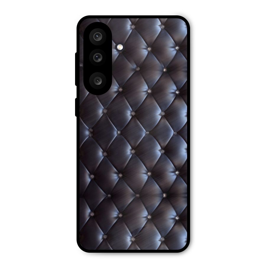 Luxury Pattern Metal Back Case for Galaxy M56
