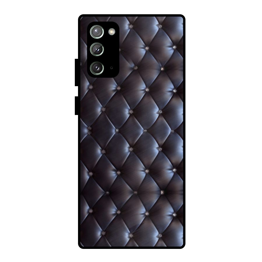 Luxury Pattern Metal Back Case for Galaxy Note 20
