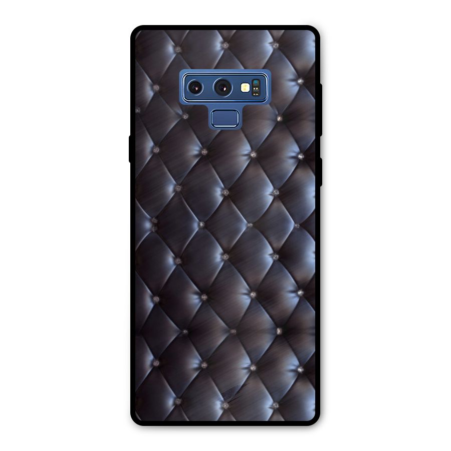 Luxury Pattern Metal Back Case for Galaxy Note 9