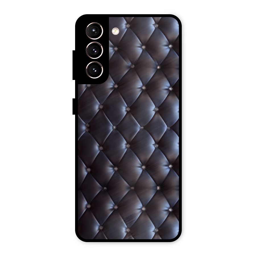 Luxury Pattern Metal Back Case for Galaxy S21 5G