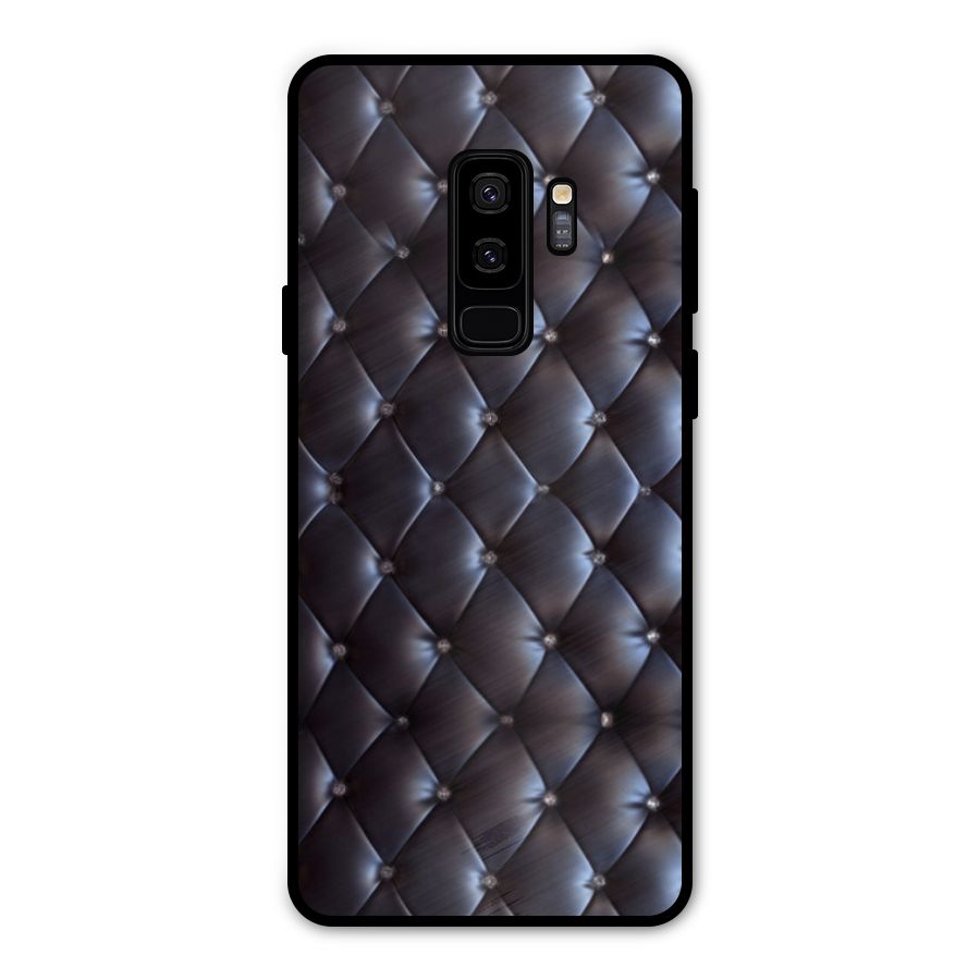 Luxury Pattern Metal Back Case for Galaxy S9 Plus