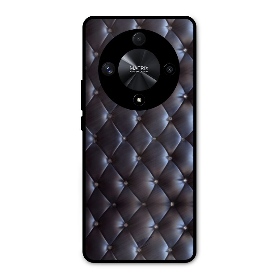 Luxury Pattern Metal Back Case for Honor X9b