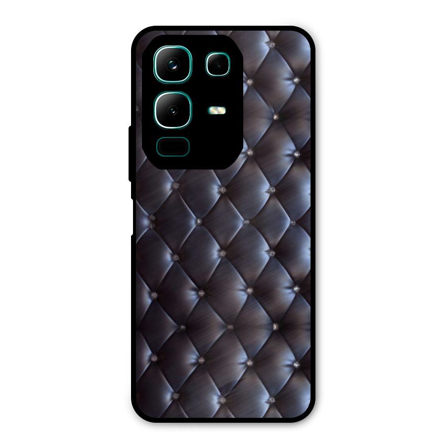 Luxury Pattern Metal Back Case for Infinix Note 50x