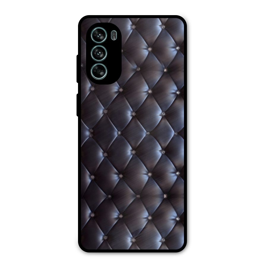 Luxury Pattern Metal Back Case for Moto G62