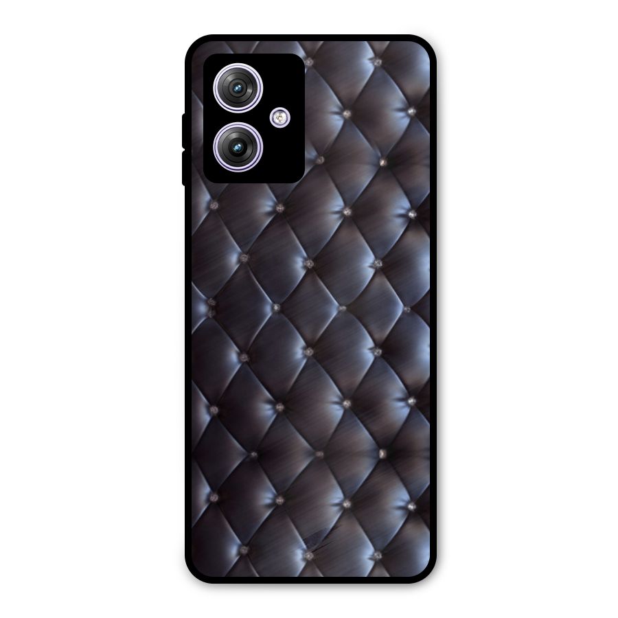 Luxury Pattern Metal Back Case for Moto G64