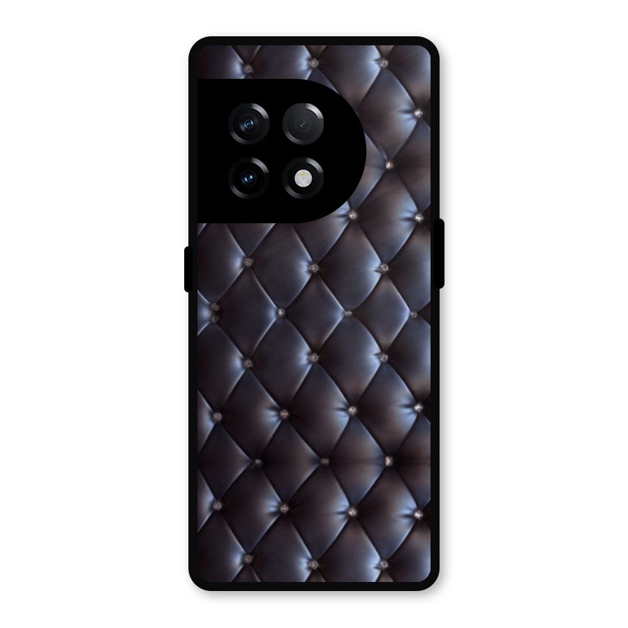 Luxury Pattern Metal Back Case for OnePlus 11R