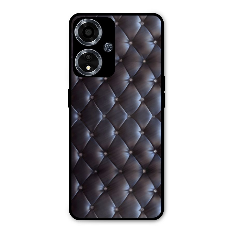 Luxury Pattern Metal Back Case for Oppo A59
