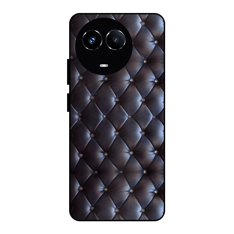 Luxury Pattern Metal Back Case for Realme 11X