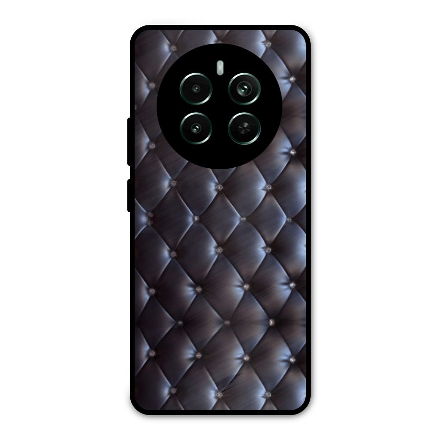 Luxury Pattern Metal Back Case for Realme 12 Pro Plus