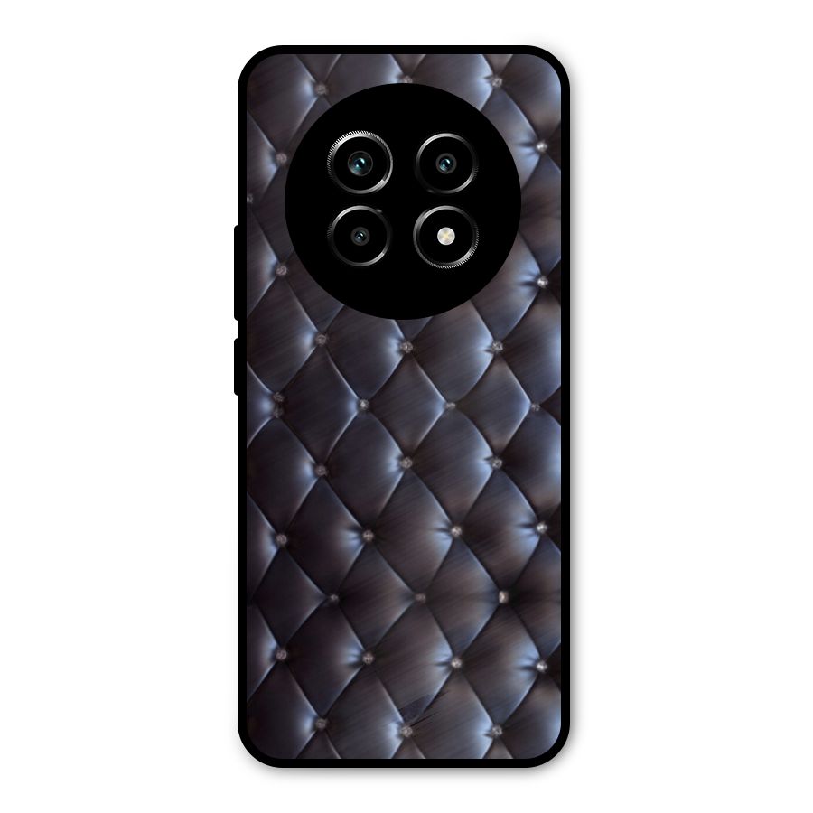 Luxury Pattern Metal Back Case for Realme 13 Pro